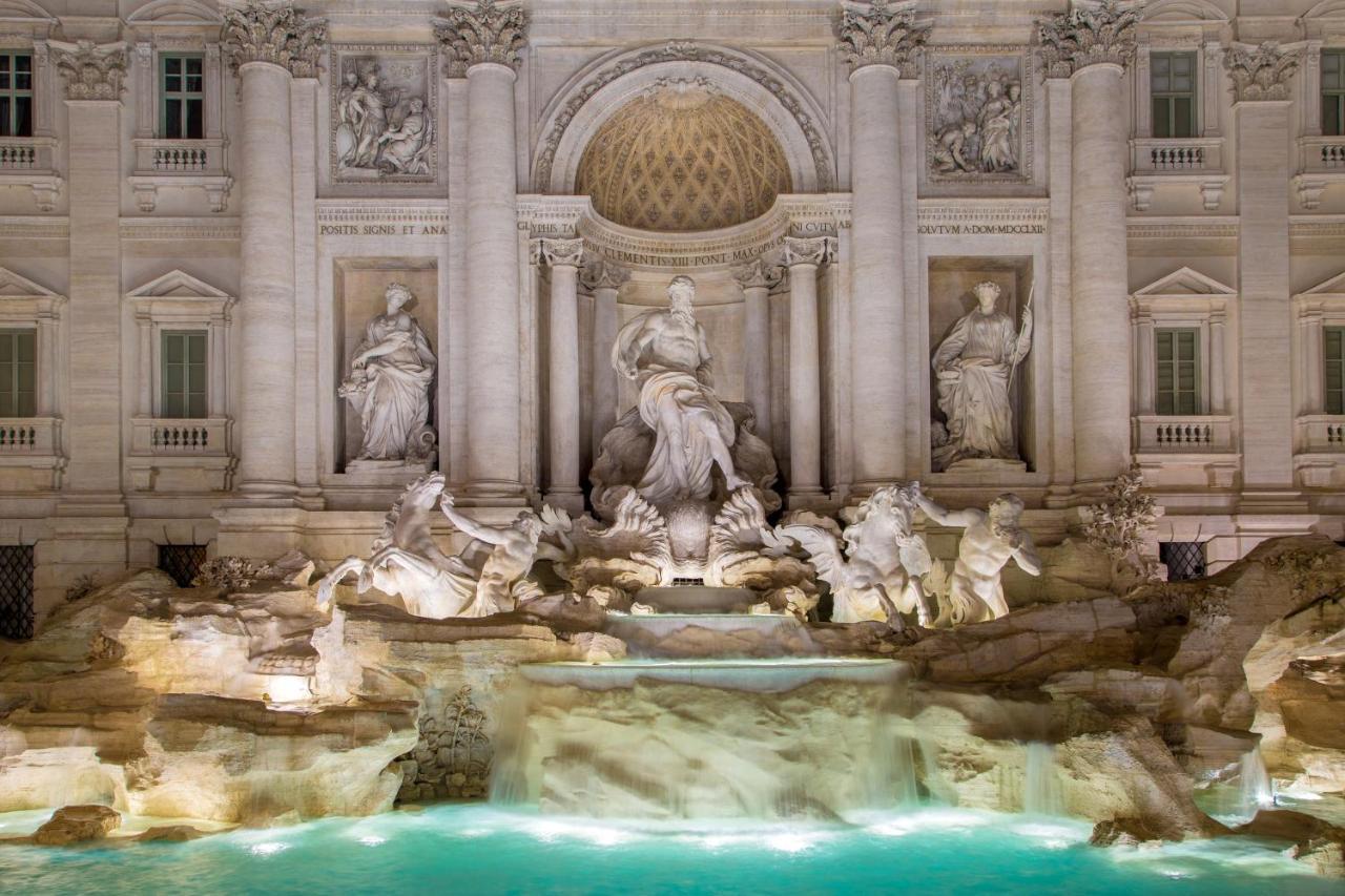 شقة Trevi Ab Aeterno - Amazing View Of The Trevi Fountain روما المظهر الخارجي الصورة
